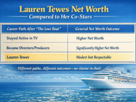 Comparison table of Lauren Tewes’ net worth