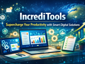 IncrediTools platform boosting productivity with task management, workflow automation, and team collaboration tools.