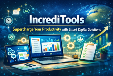 IncrediTools platform boosting productivity with task management, workflow automation, and team collaboration tools.