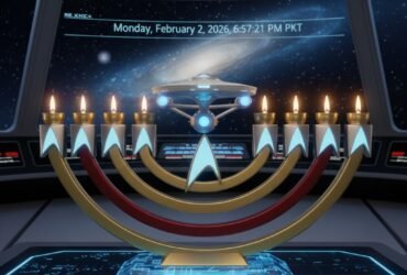 Star Trek Menorah Magic: Where Tradition Meets the Final Frontier